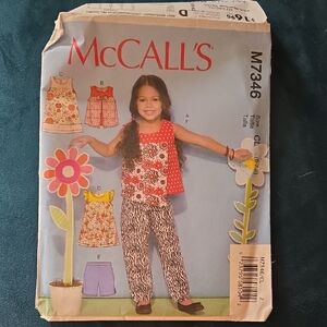 McCall's M7346 Children's Sewing Pattern